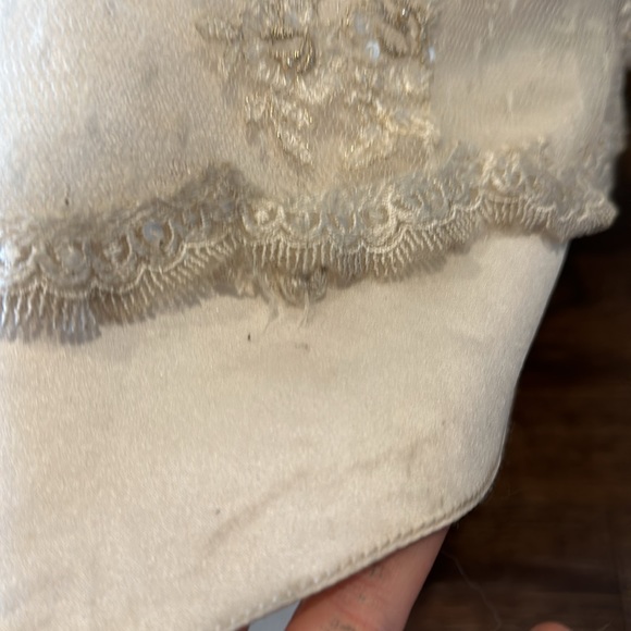 Justin Alexander Wedding Dress - not white - light gold - Picture 12 of 17